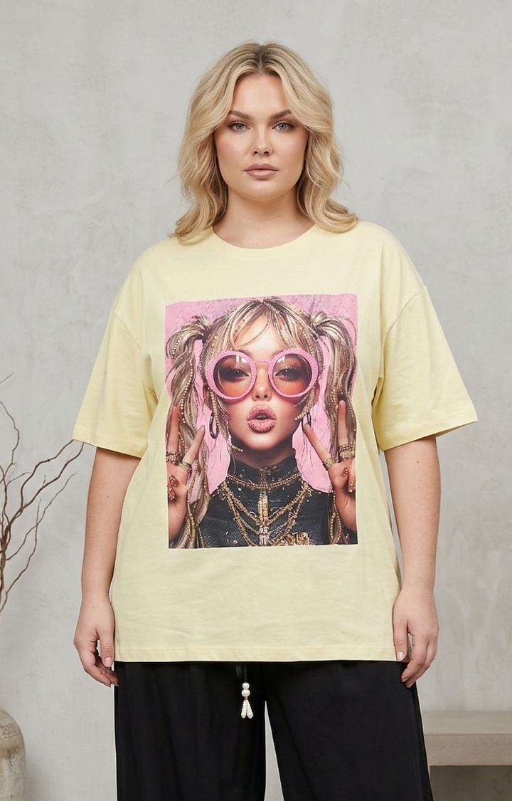 Blusa algodón estampada - BLUSAS CURVY Boutiquemirel 