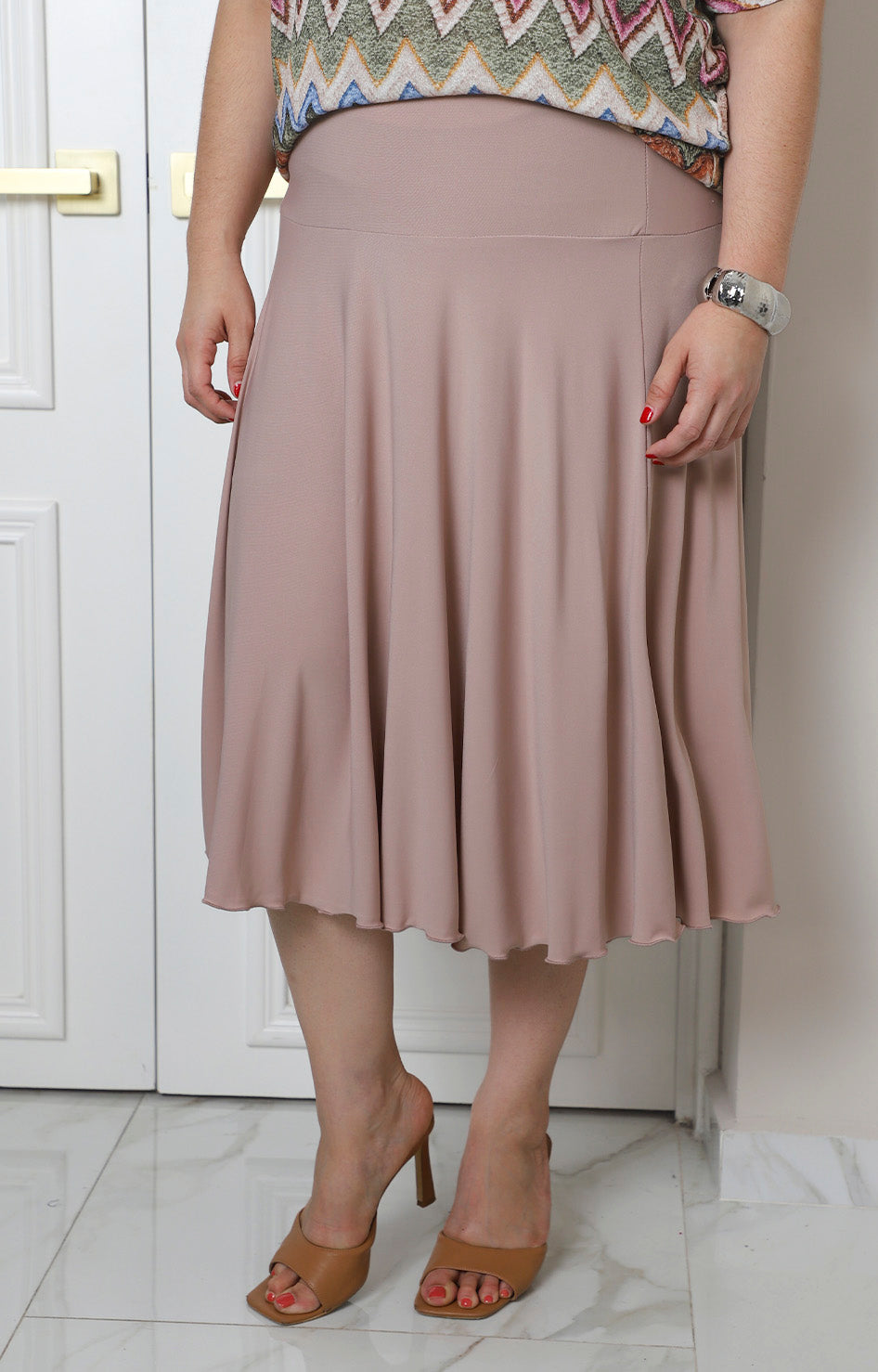 Falda Midi Circular