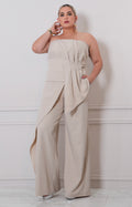 Conjunto strapless con pantalòn - CONJUNTO CURVY Boutiquemirel 