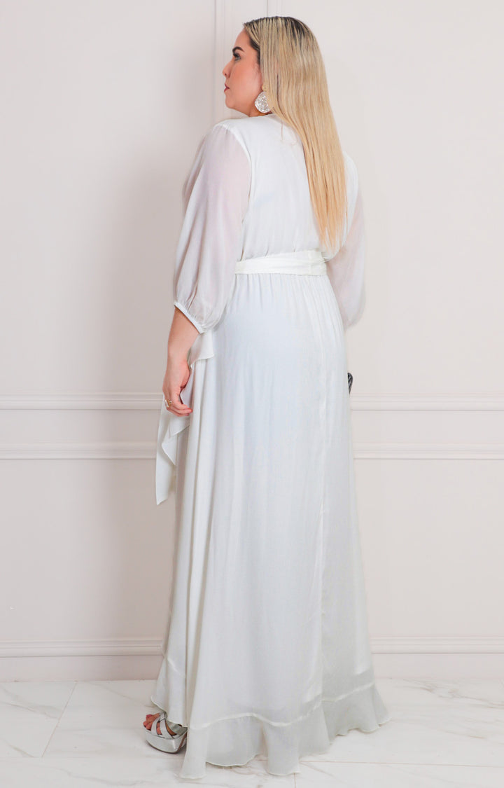 Vestidos corto con mangas - VESTIDO LARGO CURVY Boutiquemirel 
