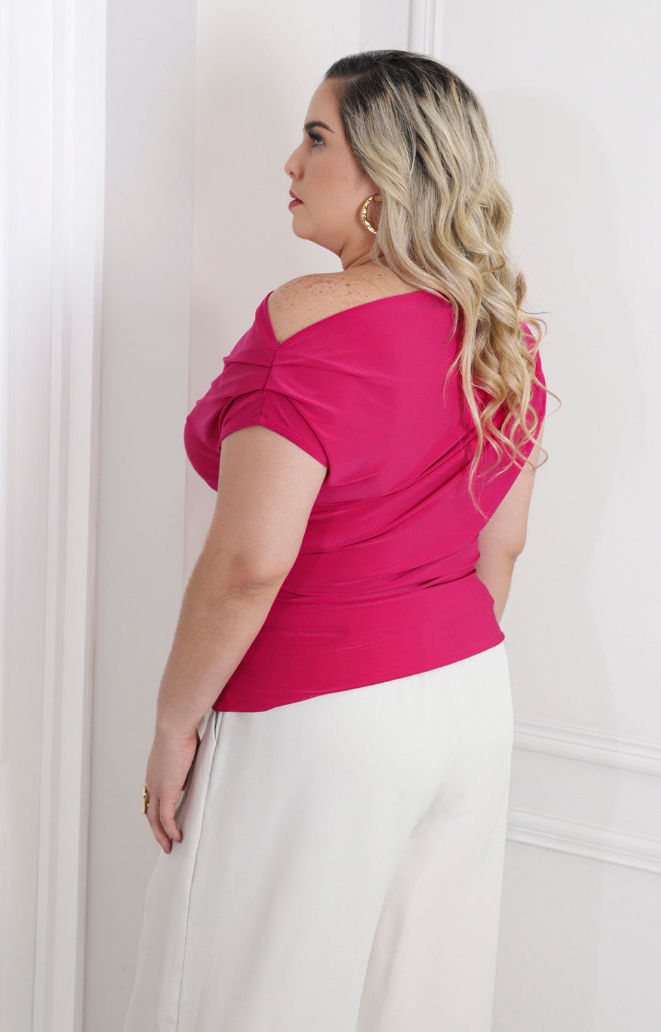 Blusa asimétrica
