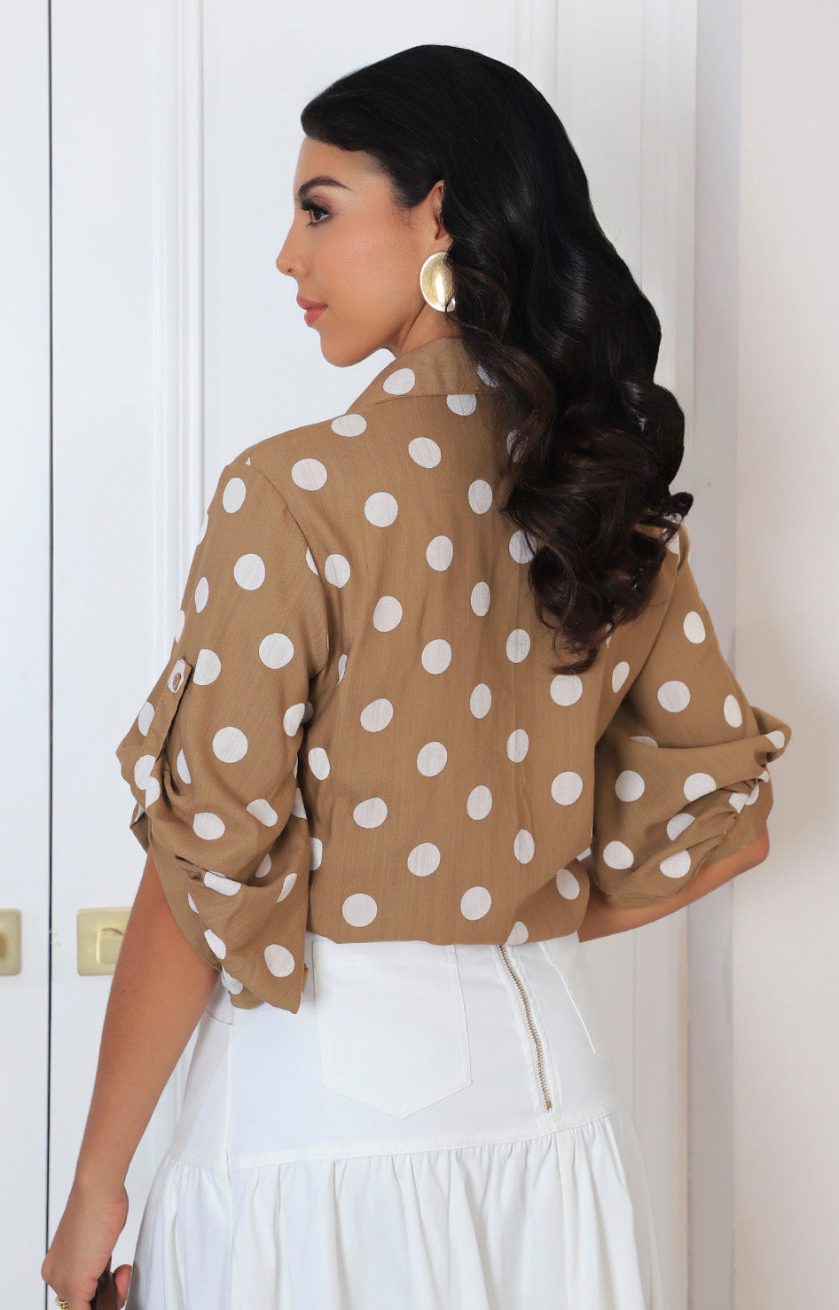 Blusa polka dots
