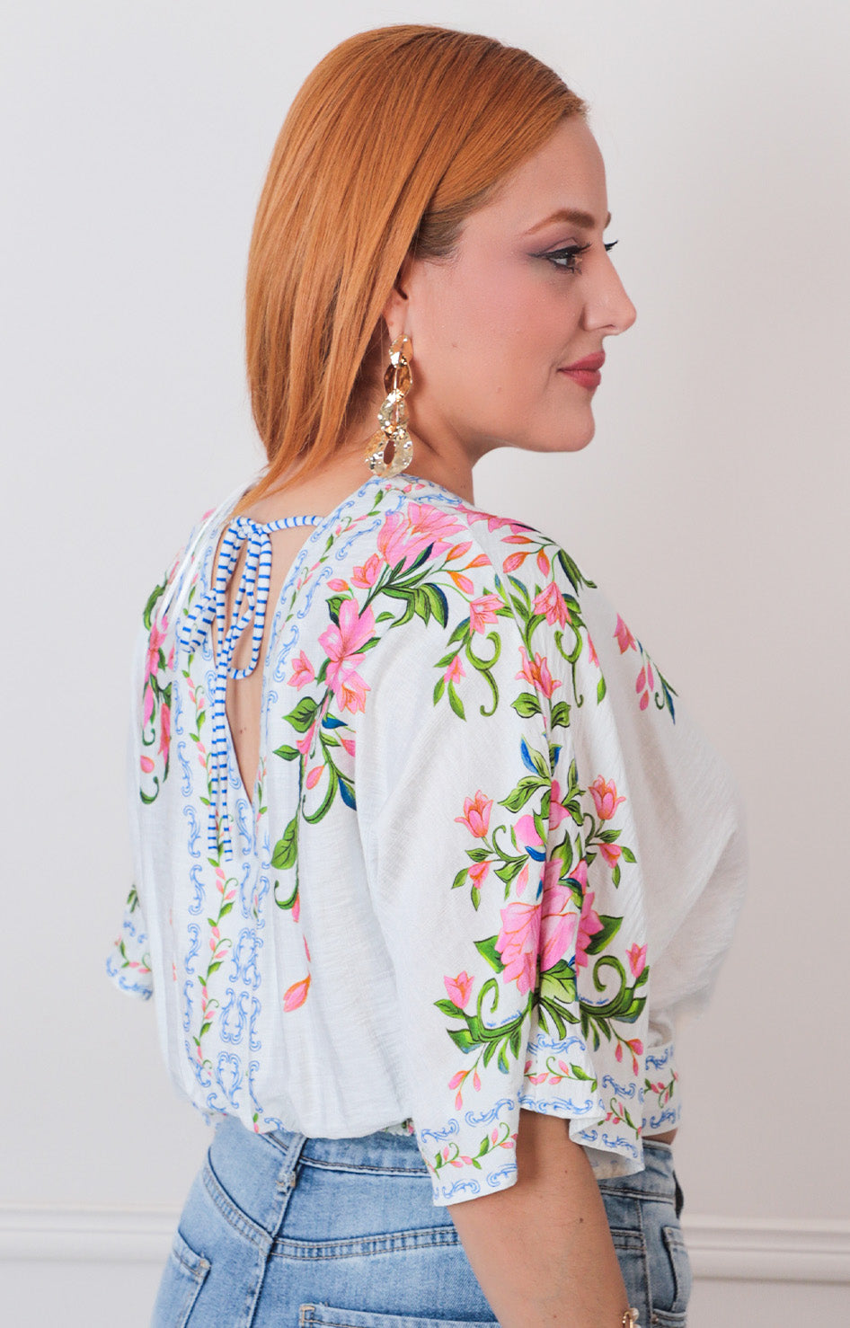B*4-26*LULUMARI*46328T*AMARILLO ESTAMPADO - BLUSAS REGULAR Boutiquemirel 
