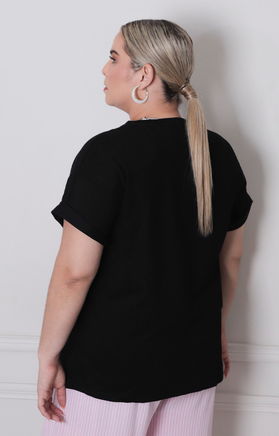 Blusa estampada strawberry - BLUSAS CURVY Boutiquemirel 