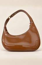 Bolsa hobo de charol