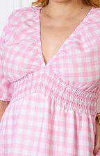 Vestido largo floral campestre