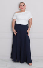 Pantalón de pierna amplia - PANTALON CURVY Boutiquemirel 
