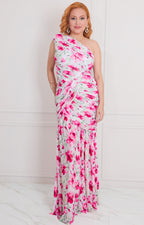 Vestido con estampado floral - VESTIDO LARGO REGULAR Boutiquemirel 