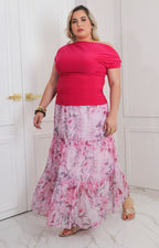 Falda larga