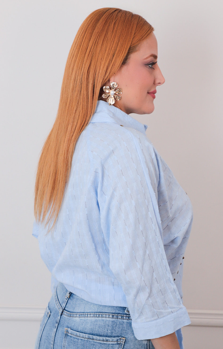 B*4-26*LC LIZETTE*LC-A7229*AZUL - BLUSAS REGULAR Boutiquemirel 