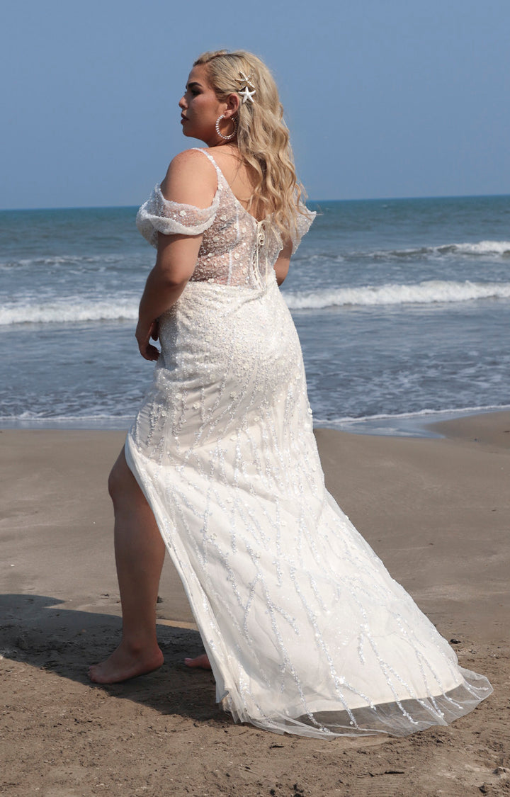 Vestido blanco bride - VESTIDO XL Boutiquemirel 