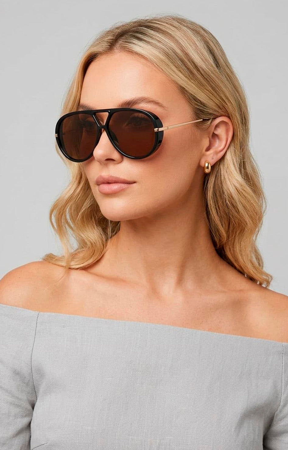 Lentes de aviador modernos