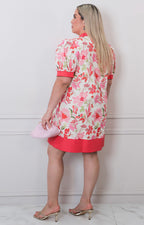 Vestido corto estampado - VESTIDO CORTO CURVY Boutiquemirel 
