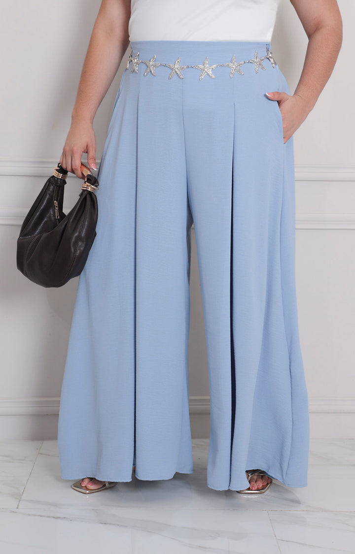 Pantalón de pierna amplia - PANTALON CURVY Boutiquemirel 