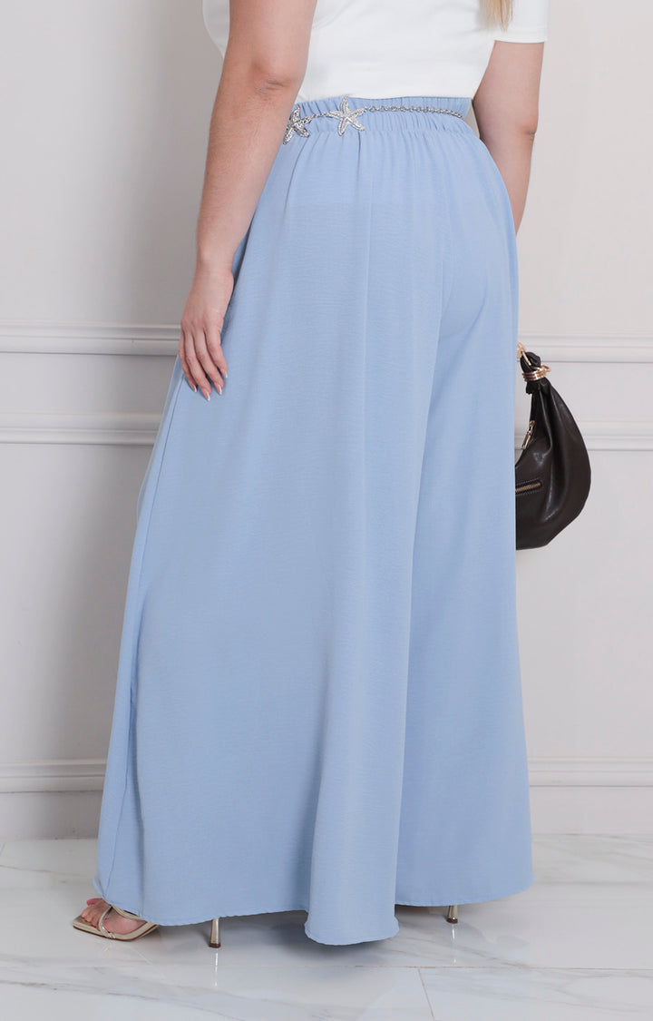 Pantalón de pierna amplia - PANTALON CURVY Boutiquemirel 