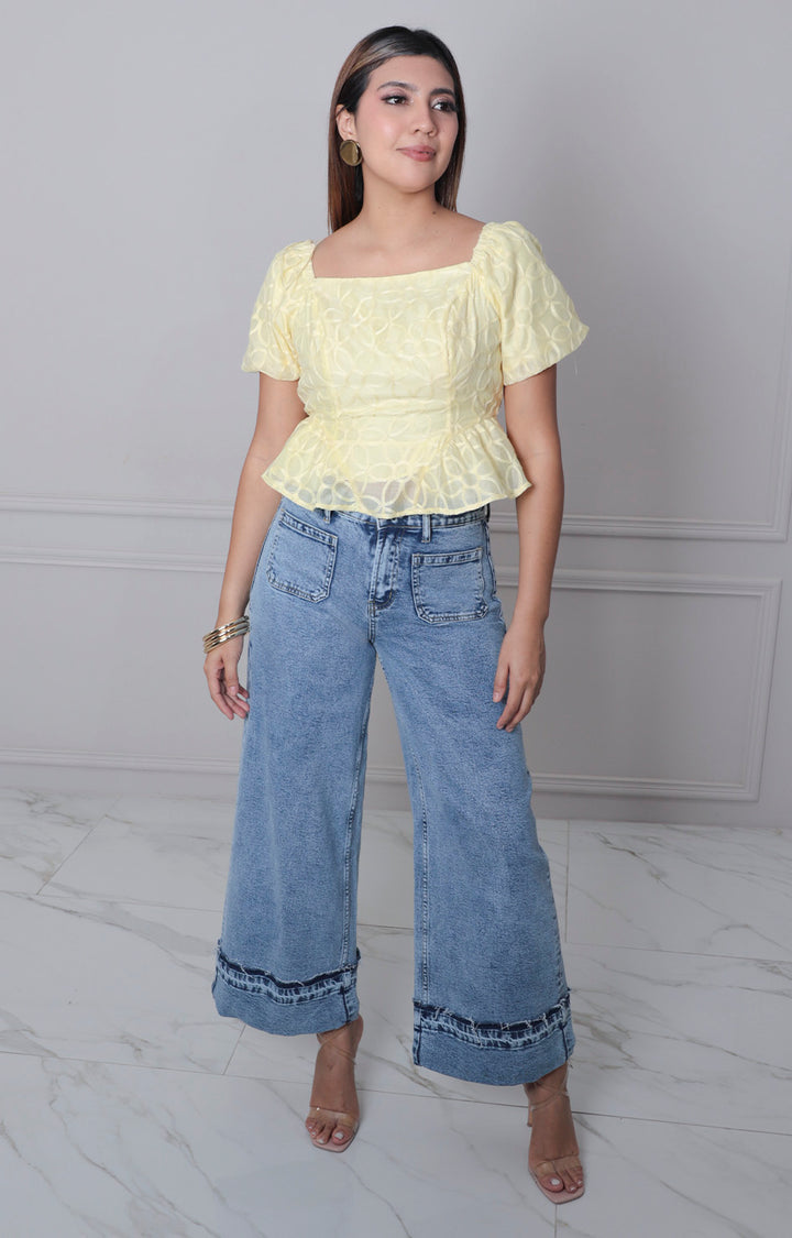 Blusa con bordado - BLUSAS REGULAR Boutiquemirel 