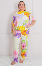 Conjunto estampado asimétrico - CONJUNTO CURVY Boutiquemirel 