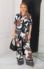 Conjunto estampado