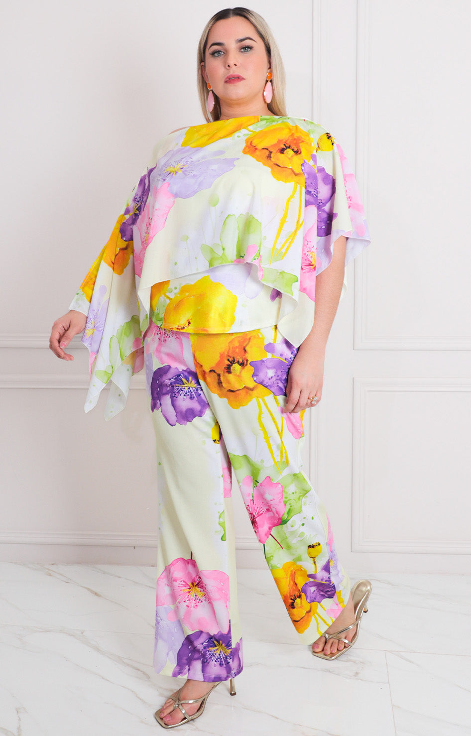Conjunto estampado asimétrico - CONJUNTO CURVY Boutiquemirel 