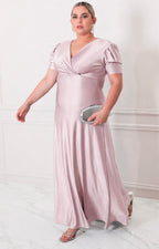 Vestido largo liso - VESTIDO LARGO CURVY Boutiquemirel 