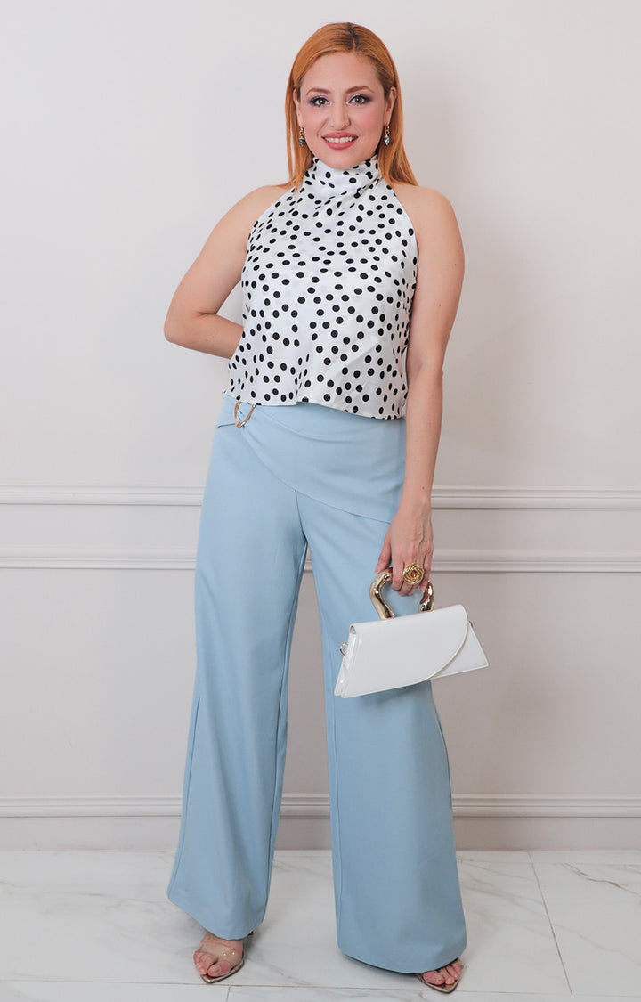 Blusa halter polka dots - BLUSAS REGULAR Boutiquemirel 