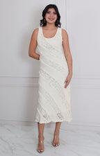 Vestido con textura - VESTIDO LARGO REGULAR Boutiquemirel 