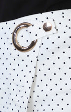 Short falda polka dots
