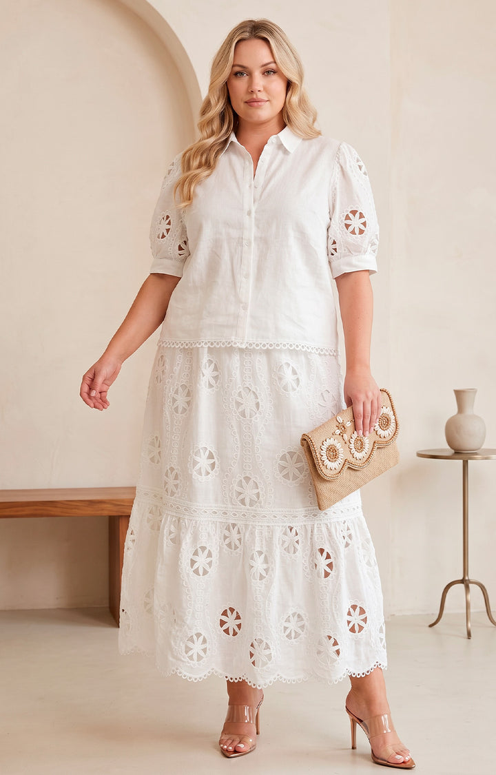 Conjunto de guipur - CONJUNTO CURVY Boutiquemirel 