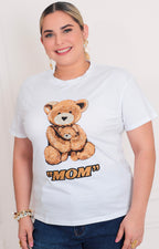 Blusa con osos y aplicaciones - BLUSAS CURVY Boutiquemirel 