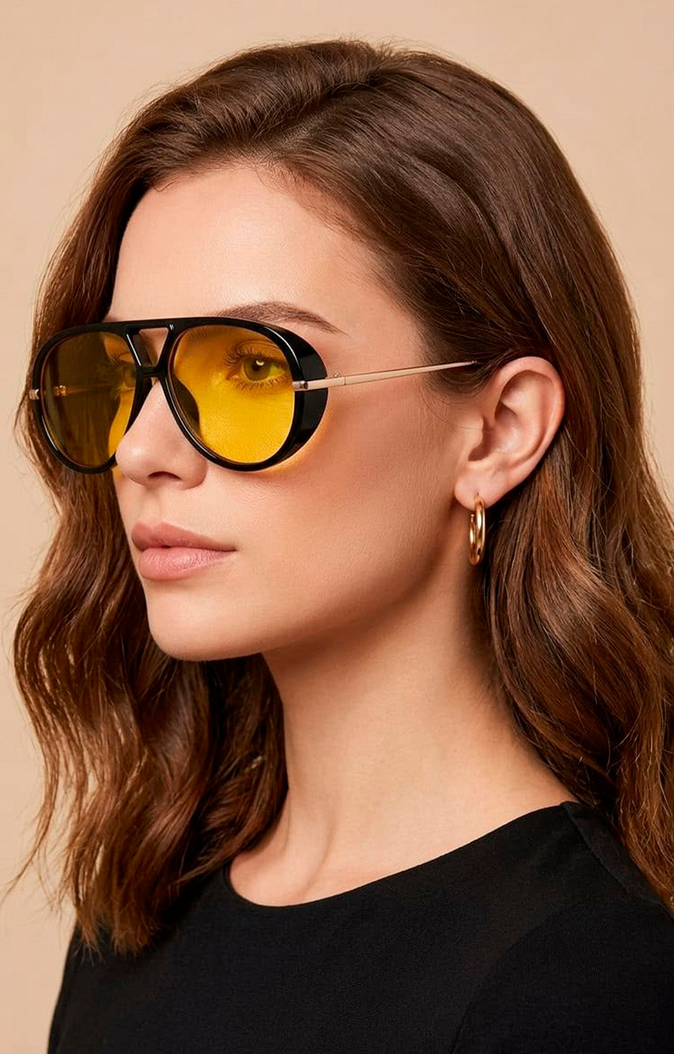Lentes de aviador modernos