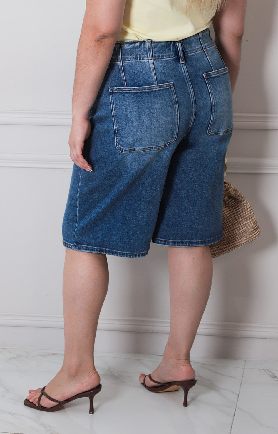Short de mezclilla - SHORT MEZCLILLA CURVY Boutiquemirel 