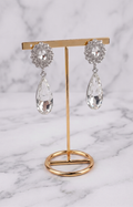Aretes Gota Glamour Cristal - ARETES Boutiquemirel 
