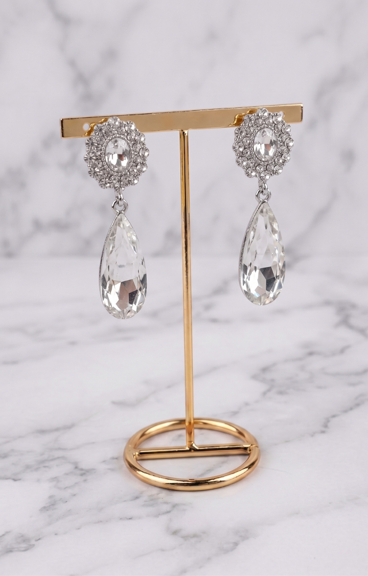 Aretes Gota Glamour Cristal - ARETES Boutiquemirel 