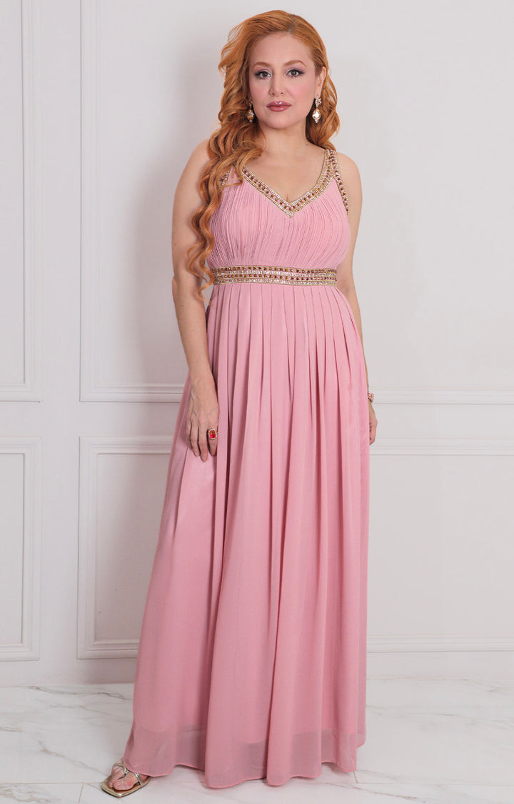 Vestido de tirantes con brillos - VESTIDO LARGO REGULAR Boutiquemirel 
