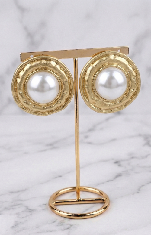 Aretes con perla elegante - ARETES Boutiquemirel 