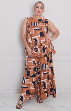 Conjunto cafè estampado - CONJUNTO Boutiquemirel 