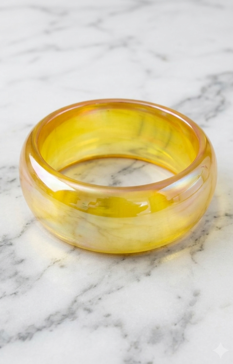 Pulsera Amarilla Transparente