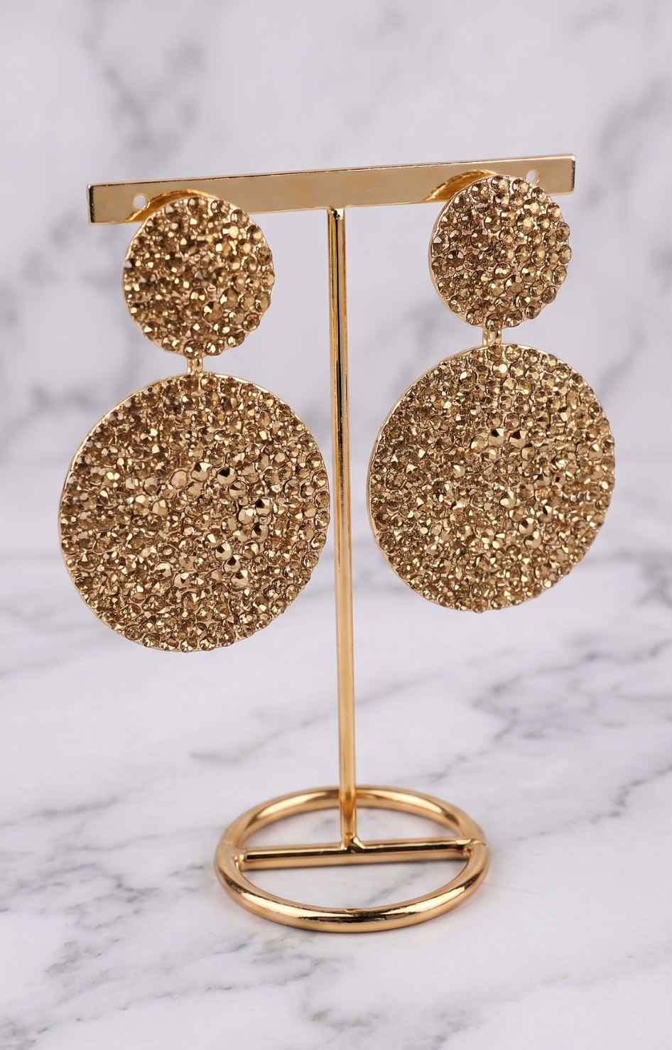 Aretes Maxi Dorados - ARETES Boutiquemirel 