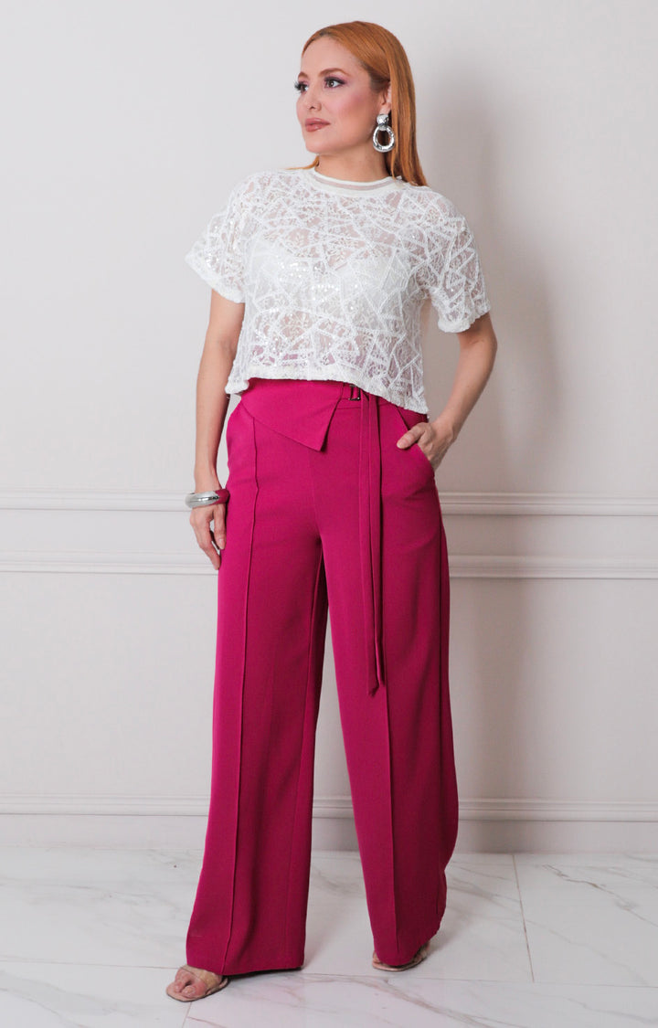 Pantalòn fucsia - PANTALON REGULAR Boutiquemirel 