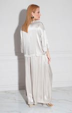 Conjunto gris de seda - CONJUNTO Boutiquemirel 