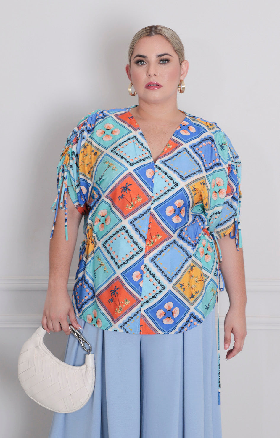 B*3-26*VERXY*JT0857*AQUA ESTAMPADO - BLUSAS CURVY Boutiquemirel 