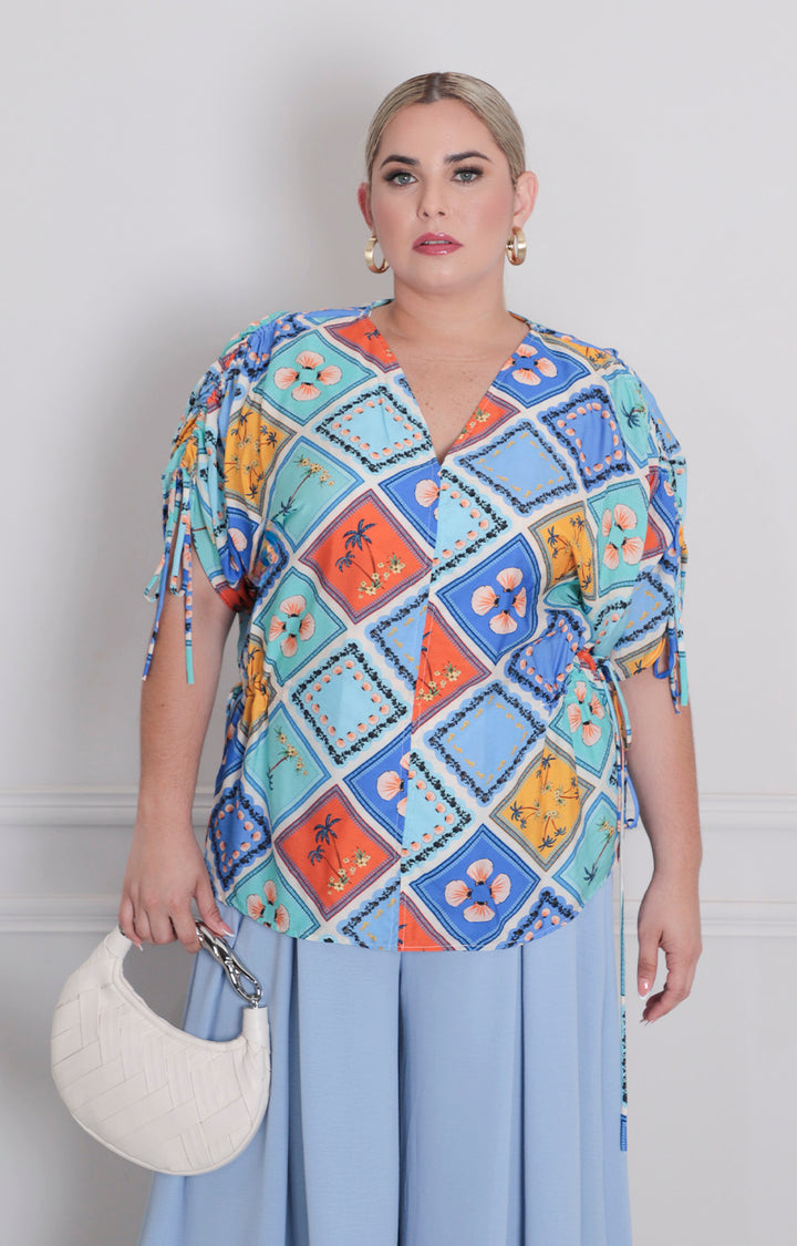 B*3-26*VERXY*JT0857*AQUA ESTAMPADO - BLUSAS CURVY Boutiquemirel 