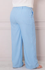 Pantalon recto de rayas - PANTALON CURVY Boutiquemirel 