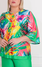 Conjunto verde estampado - CONJUNTO CURVY Boutiquemirel 