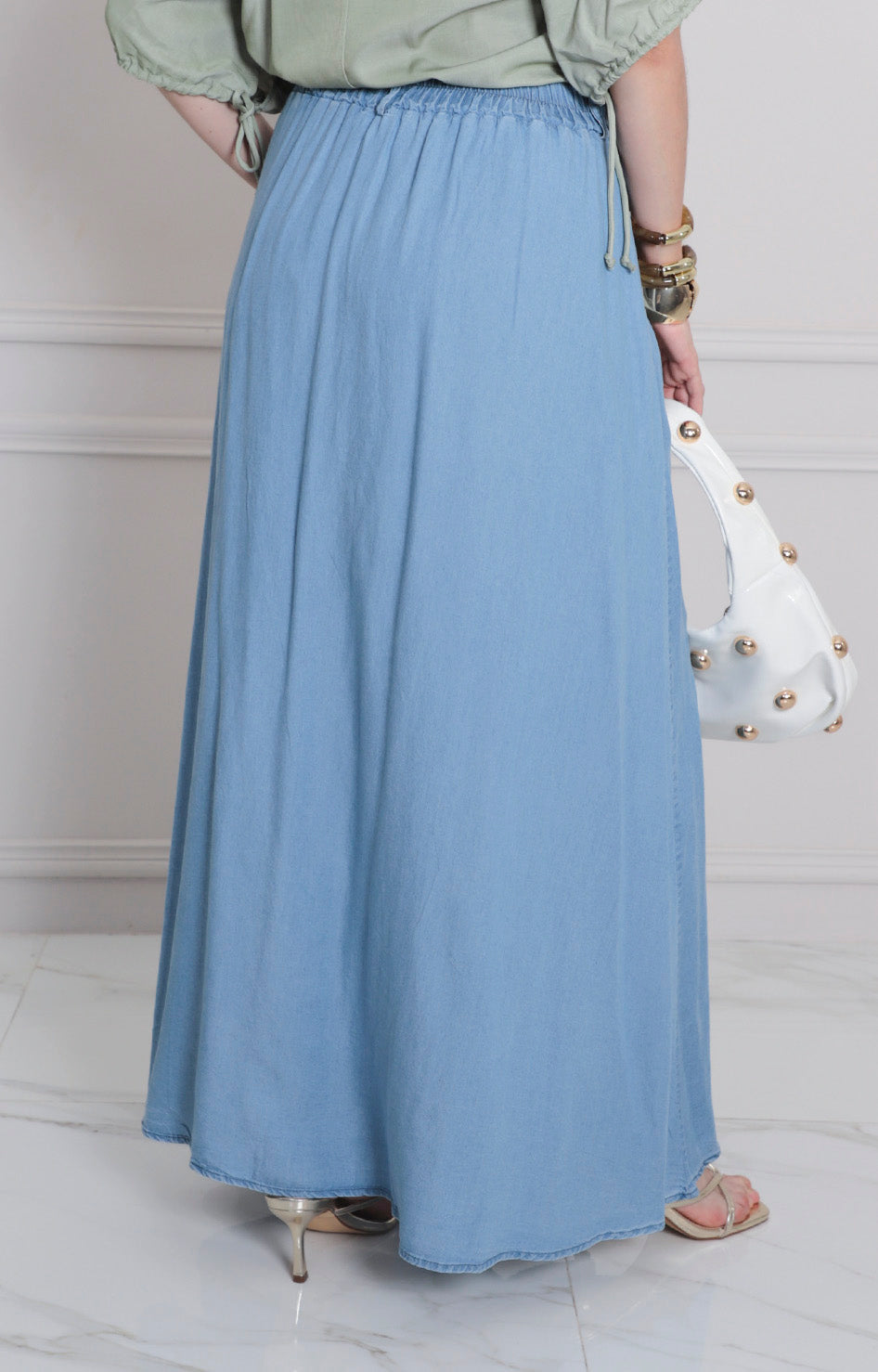 Falda de mezclilla - FALDA MEZCLILLA REGULAR Boutiquemirel 