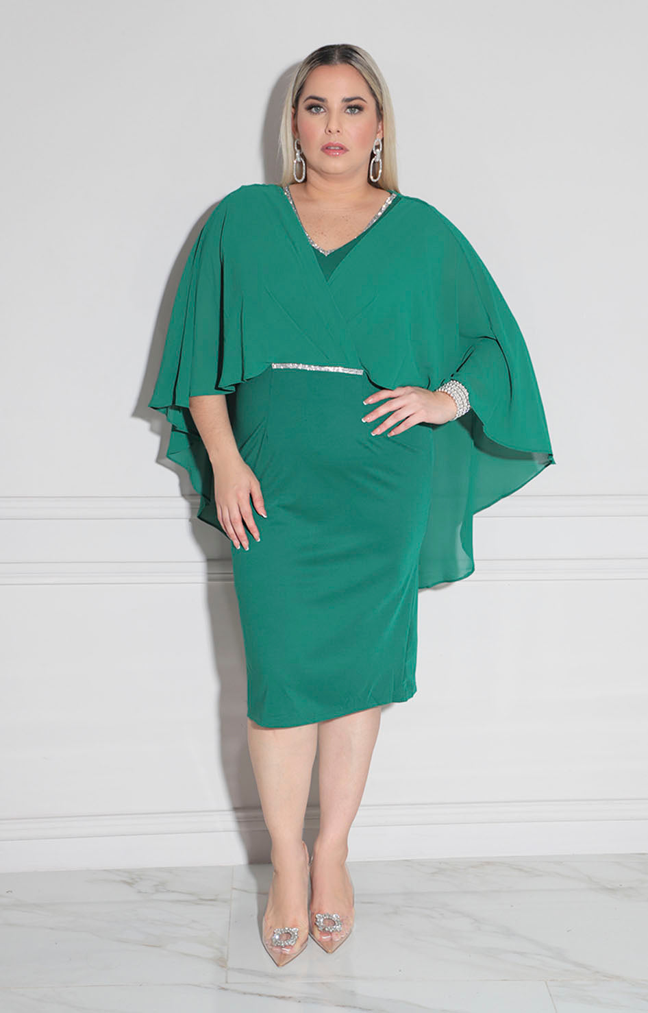 Vestido verde formal - VESTIDO XL Boutiquemirel 