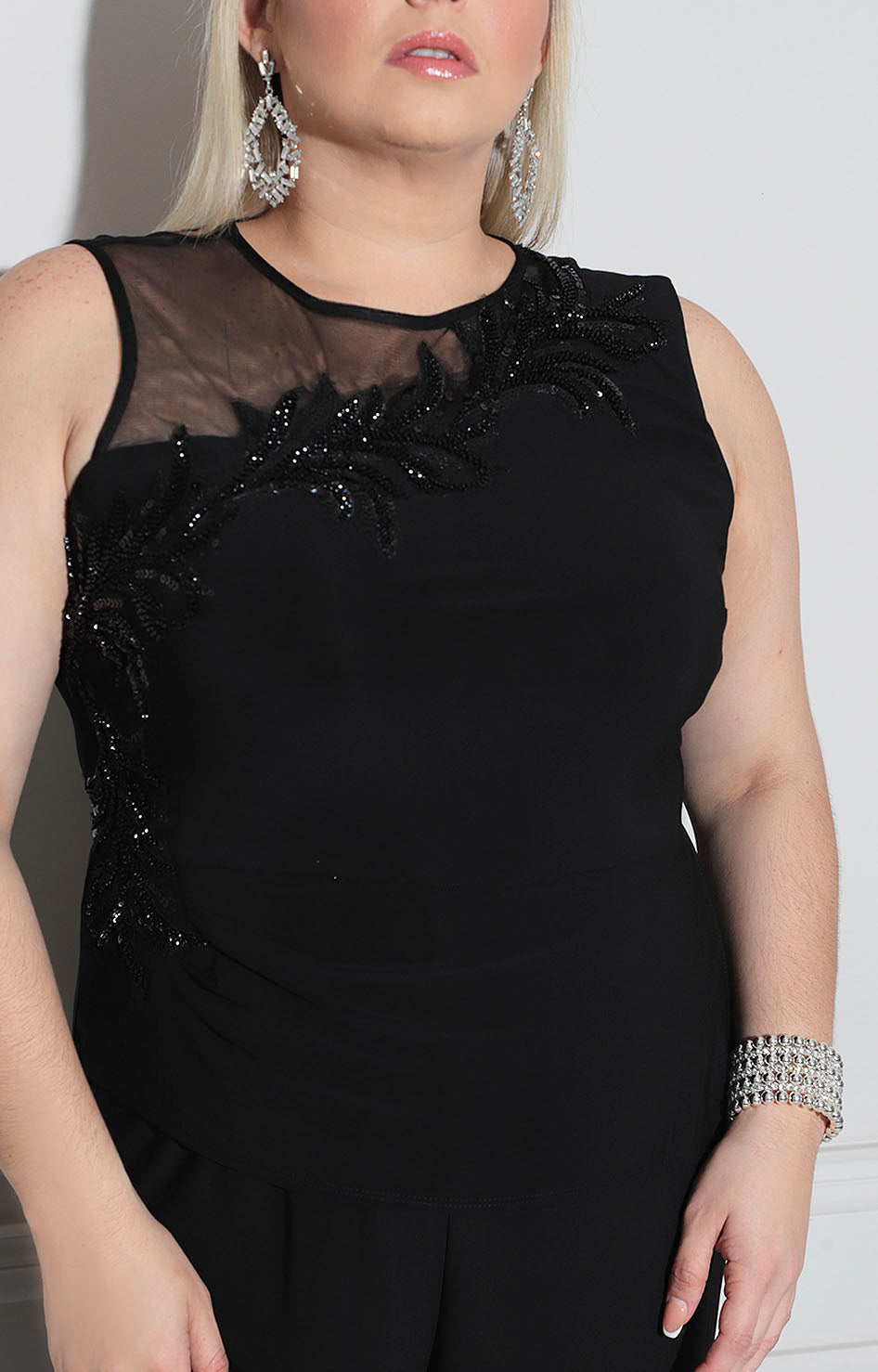 Palazzo negro formal - PALAZZO XL Boutiquemirel 
