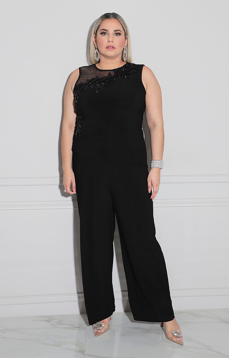 Palazzo negro formal - PALAZZO XL Boutiquemirel 
