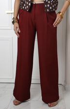 Pantalón sastre de pierna ancha