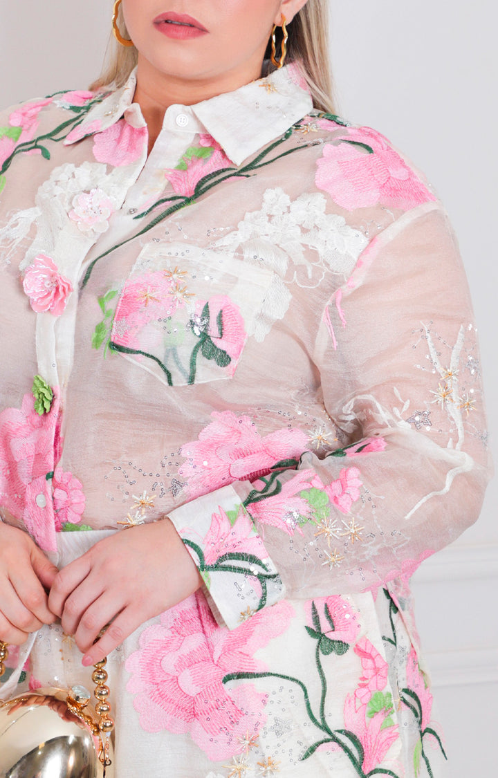 Conjunto beige estampado - CONJUNTO CURVY Boutiquemirel 